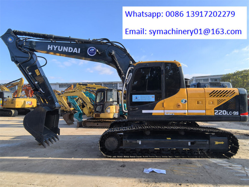 Hyundai R220LC-9S - Vikšrinis ekskavatorius: foto 1 Hyundai R220LC-9S - Vikšrinis ekskavatorius: foto 1