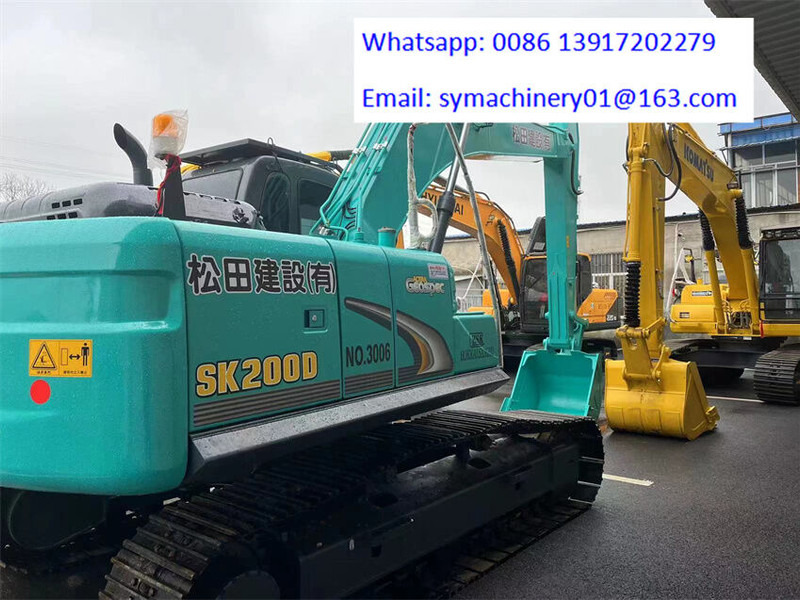 Kobelco SK200-8 - Vikšrinis ekskavatorius: foto 1 Kobelco SK200-8 - Vikšrinis ekskavatorius: foto 1