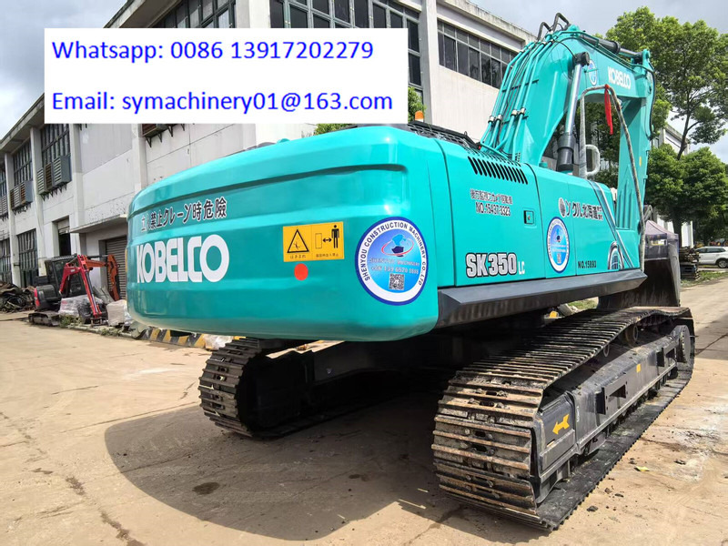Kobelco SK350 - Vikšrinis ekskavatorius: foto 4 Kobelco SK350 - Vikšrinis ekskavatorius: foto 4