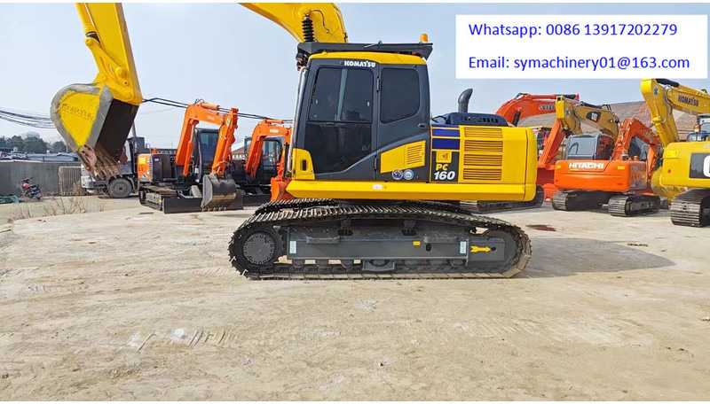 Komatsu PC160 - Vikšrinis ekskavatorius: foto 2 Komatsu PC160 - Vikšrinis ekskavatorius: foto 2