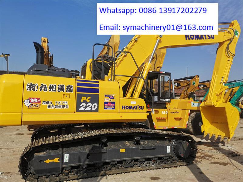 Komatsu PC220-8N1 - Vikšrinis ekskavatorius: foto 1 Komatsu PC220-8N1 - Vikšrinis ekskavatorius: foto 1