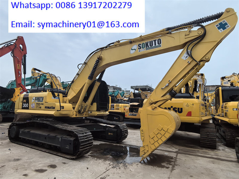 Komatsu PC300 - Vikšrinis ekskavatorius: foto 1 Komatsu PC300 - Vikšrinis ekskavatorius: foto 1