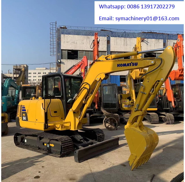 Komatsu PC56-7 - Mini ekskavatorius: foto 1 Komatsu PC56-7 - Mini ekskavatorius: foto 1