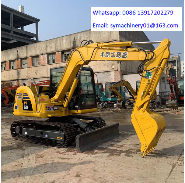 Komatsu PC60-8 - Mini ekskavatorius: foto 1 Komatsu PC60-8 - Mini ekskavatorius: foto 1