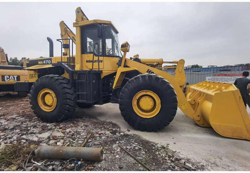 Komatsu WA470-3 - Ratinis krautuvas: foto 1 Komatsu WA470-3 - Ratinis krautuvas: foto 1