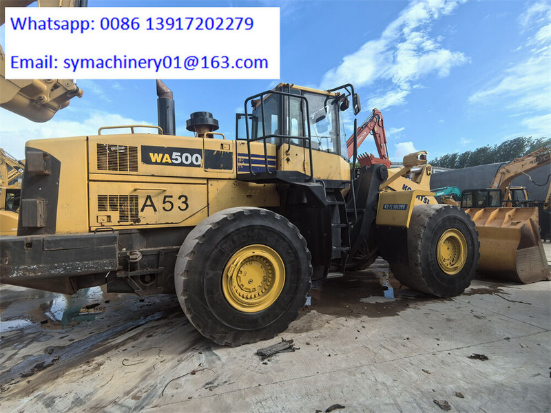 Komatsu WA500-6 WA500 WA600 WA470 - Ratinis krautuvas: foto 1 Komatsu WA500-6 WA500 WA600 WA470 - Ratinis krautuvas: foto 1