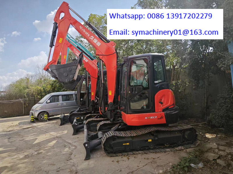 Kubota kx163 - Mini ekskavatorius: foto 1 Kubota kx163 - Mini ekskavatorius: foto 1