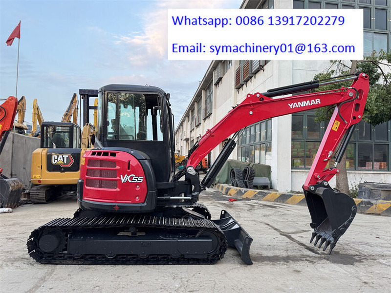 Yanmar Vio 55 - Mini ekskavatorius: foto 1 Yanmar Vio 55 - Mini ekskavatorius: foto 1