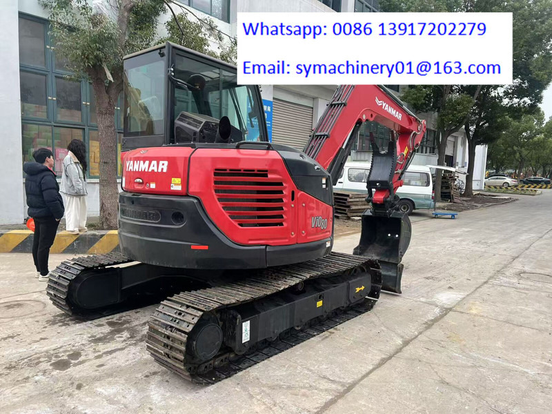 Yanmar Vio 80 - Vikšrinis ekskavatorius: foto 4 Yanmar Vio 80 - Vikšrinis ekskavatorius: foto 4