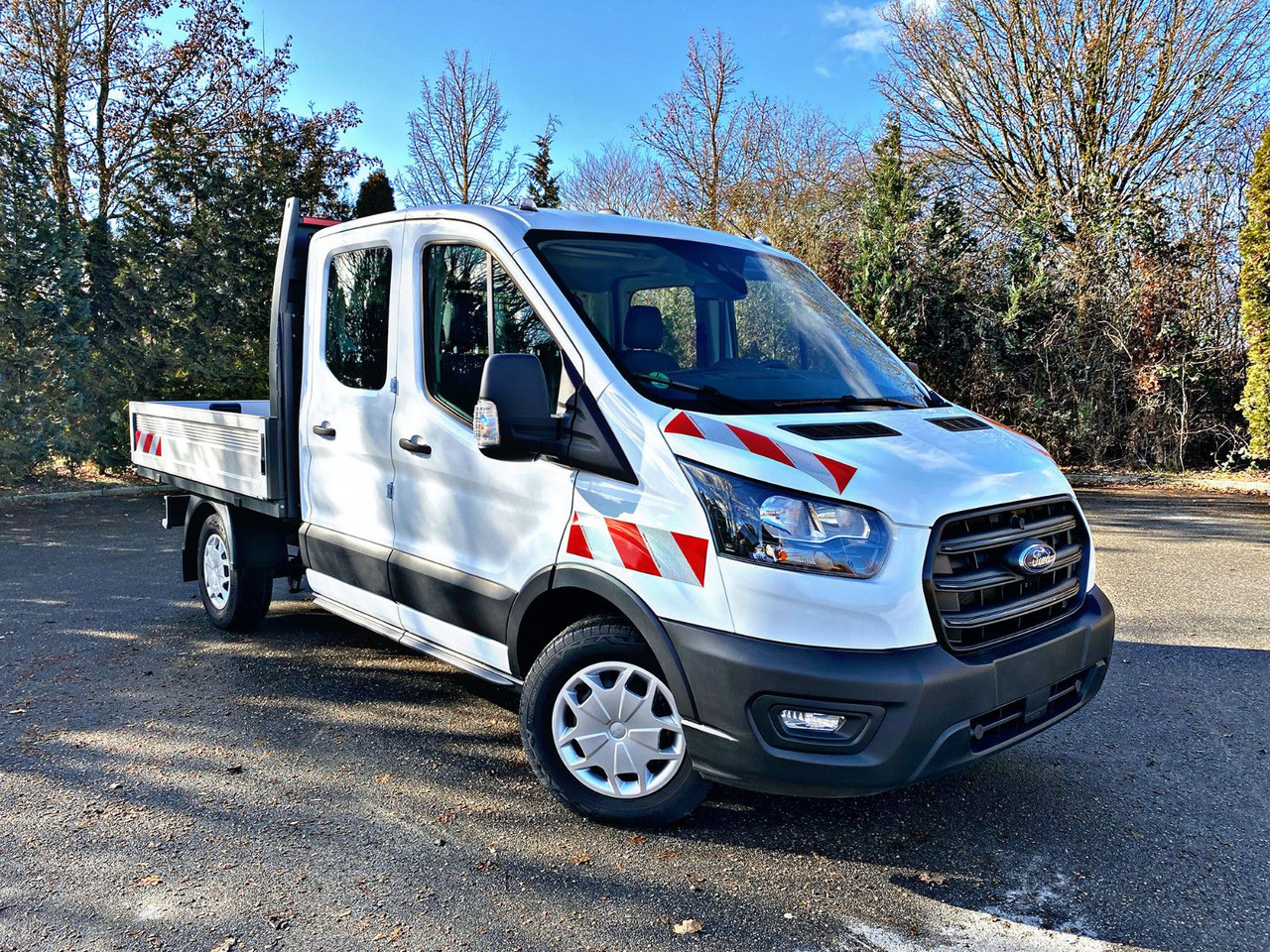 Ford Pritsche 350L2 DoKa|Trend|Garantie bis 08.27|19% - Keleivinis furgonas: foto 1 Ford Pritsche 350L2 DoKa|Trend|Garantie bis 08.27|19% - Keleivinis furgonas: foto 1