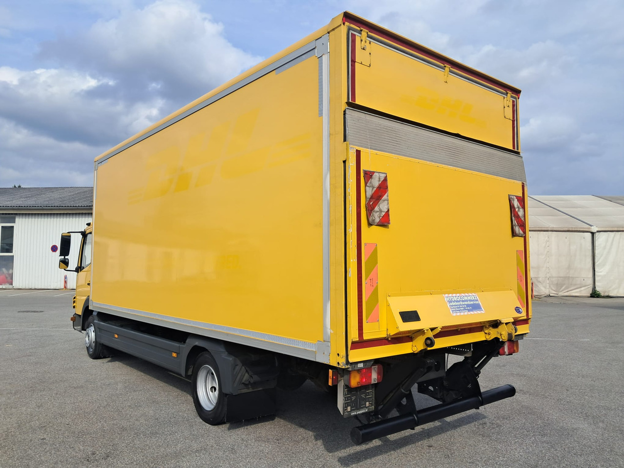 MERCEDES-BENZ ATEGO 8 16 Koffer mit LBW | Schalter | EZ 2013 - Furgonas sunkvežimis: foto 5 MERCEDES-BENZ ATEGO 8 16 Koffer mit LBW | Schalter | EZ 2013 - Furgonas sunkvežimis: foto 5