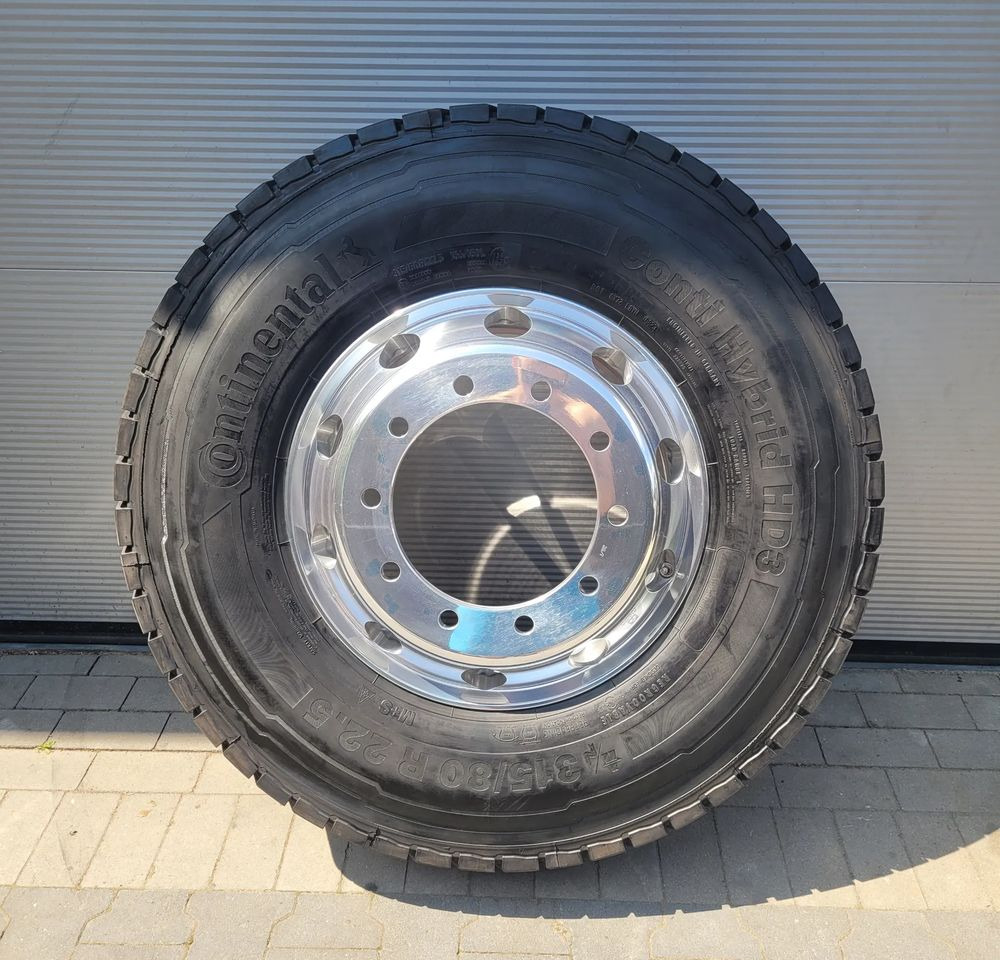 KOŁO CONTINENTAL 315/80R22.5 HYBRID HB3 ALUS ALCOA 9.00 NOWA Chwalim116 - Padangos ir ratlankiai - Sunkvežimis: foto 1 KOŁO CONTINENTAL 315/80R22.5 HYBRID HB3 ALUS ALCOA 9.00 NOWA Chwalim116 - Padangos ir ratlankiai - Sunkvežimis: foto 1