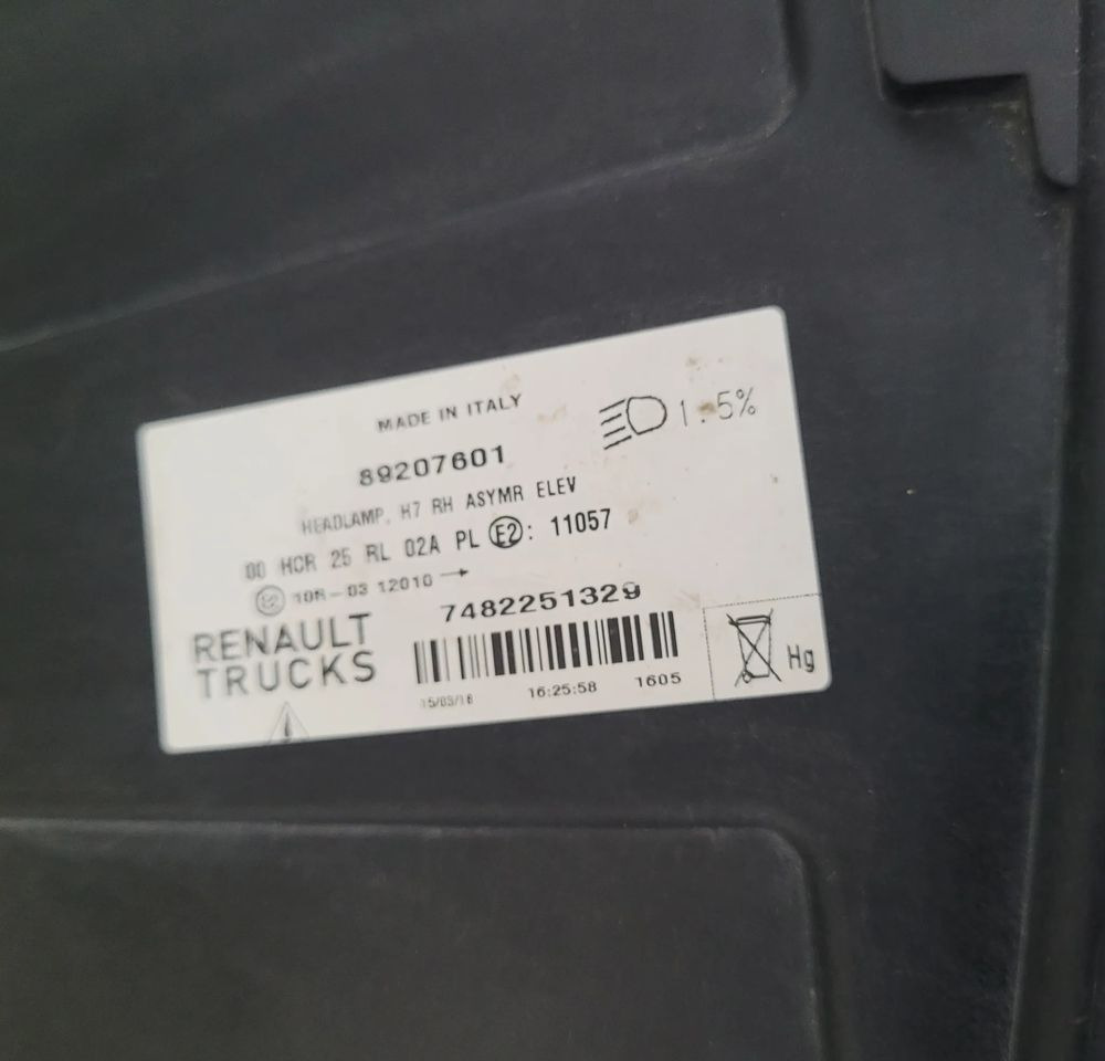 LAMPA LEWA RANGE T RENAULT LED OM 7482251329 - Apšvietimas - Sunkvežimis: foto 5 LAMPA LEWA RANGE T RENAULT LED OM 7482251329 - Apšvietimas - Sunkvežimis: foto 5