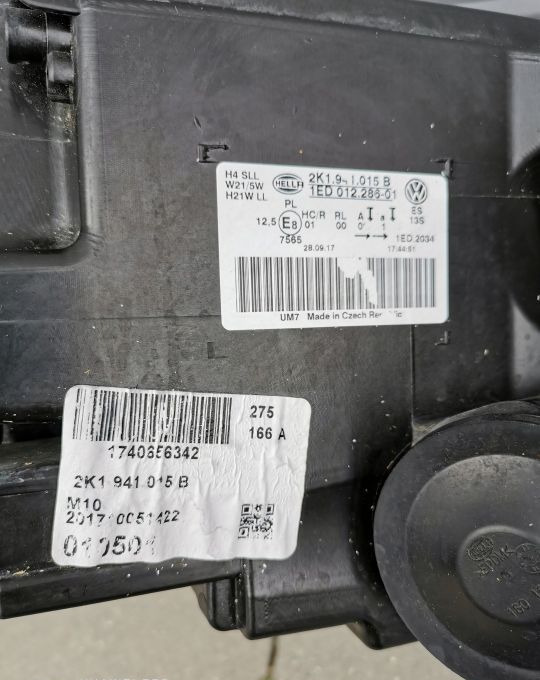 LAMPA PRZÓD VW CEDDY LEWA 2K1.9.I - Priekinis žibintas: foto 4 LAMPA PRZÓD VW CEDDY LEWA 2K1.9.I - Priekinis žibintas: foto 4