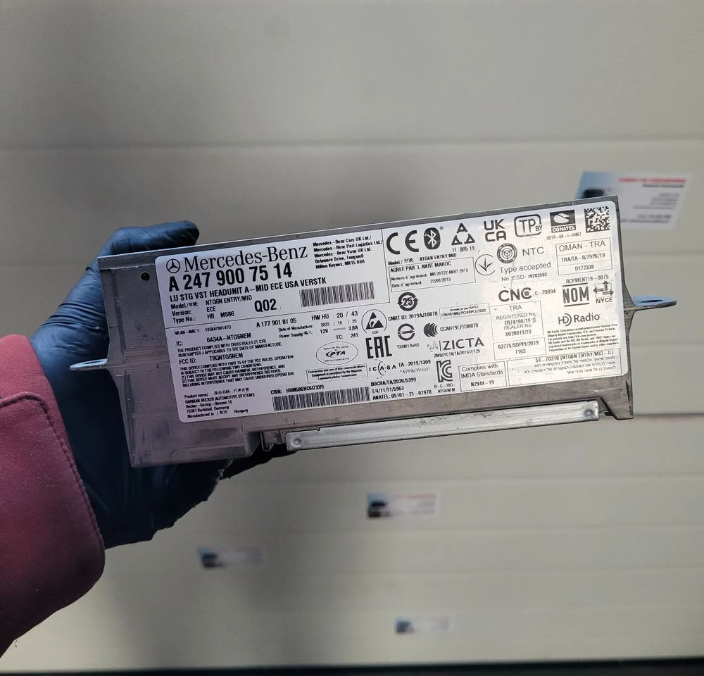 STEROWNIK KOMPUTER MERCEDES A2479007514 - Elektros sistema - Sunkvežimis: foto 1 STEROWNIK KOMPUTER MERCEDES A2479007514 - Elektros sistema - Sunkvežimis: foto 1