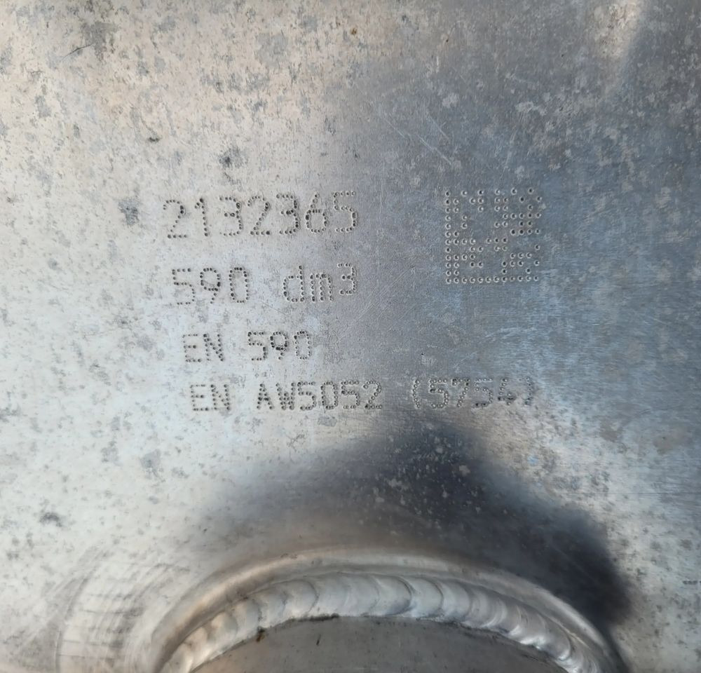 ZBIORNIK PALIWA DAF 2132365 590L ORYGINAŁ CHWALIM116 - Kuro sistema - Sunkvežimis: foto 5 ZBIORNIK PALIWA DAF 2132365 590L ORYGINAŁ CHWALIM116 - Kuro sistema - Sunkvežimis: foto 5