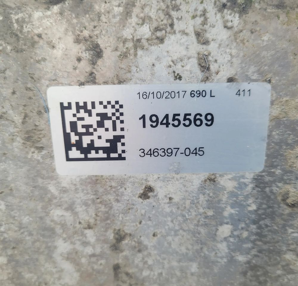 ZBIORNIK PALIWA DAF 690L 1945569 60X68X195CM CHWALIM116 - Kuro sistema - Sunkvežimis: foto 5 ZBIORNIK PALIWA DAF 690L 1945569 60X68X195CM CHWALIM116 - Kuro sistema - Sunkvežimis: foto 5