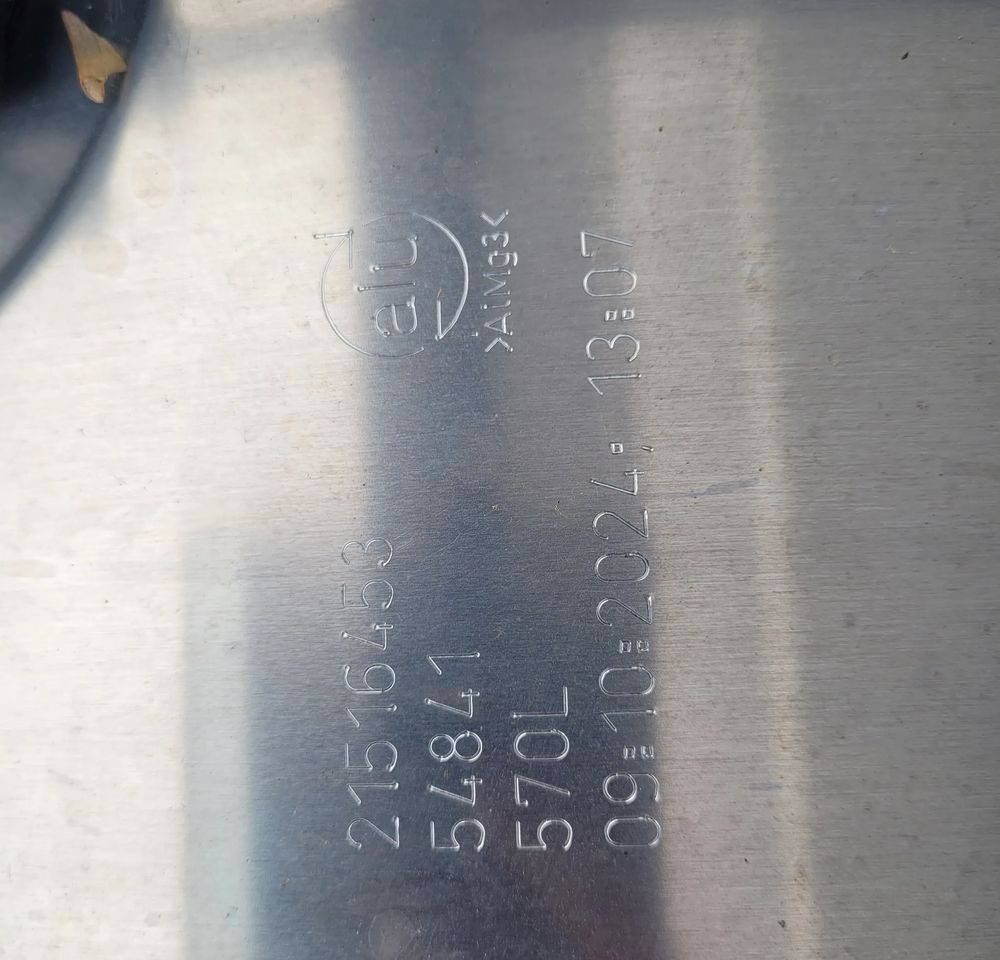 ZBIORNIK PALIWA VOLVO FH4 FH5 GAMA 140X70X70CM 21516453 570L CHWALIM116 - Degalų bakas - Sunkvežimis: foto 5 ZBIORNIK PALIWA VOLVO FH4 FH5 GAMA 140X70X70CM 21516453 570L CHWALIM116 - Degalų bakas - Sunkvežimis: foto 5