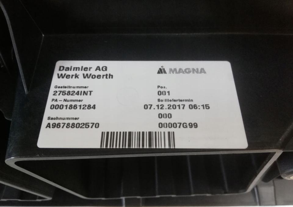 ZDERZAK MERCEDES ATEGO EURO6 NOWY MODEL - Bamperis - Sunkvežimis: foto 2 ZDERZAK MERCEDES ATEGO EURO6 NOWY MODEL - Bamperis - Sunkvežimis: foto 2