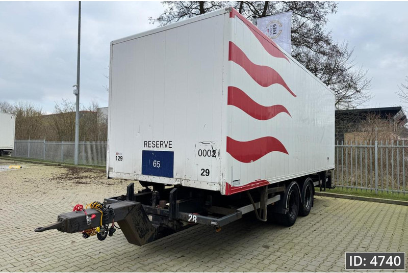 Jumbo TM 200 CE - Furgonas puspriekabė: foto 1 Jumbo TM 200 CE - Furgonas puspriekabė: foto 1