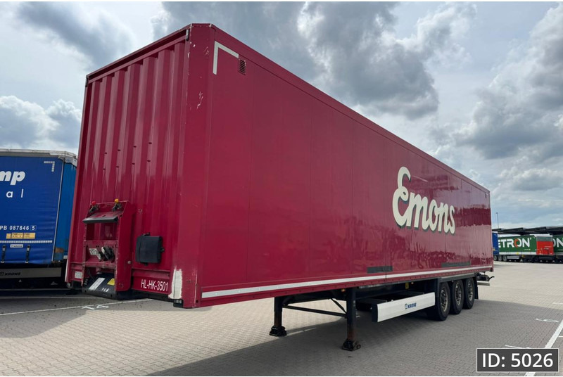 Krone SD / Disk brakes / Double stock - Furgonas puspriekabė: foto 1 Krone SD / Disk brakes / Double stock - Furgonas puspriekabė: foto 1