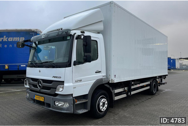 Mercedes-Benz Atego 1218 Day Cab, Euro 5, BDF / EPS automatic / standklima / DHOLLANDIA 2000KG - Konteineris-vežimus/ Sukeisti kūną sunkvežimis: foto 1 Mercedes-Benz Atego 1218 Day Cab, Euro 5, BDF / EPS automatic / standklima / DHOLLANDIA 2000KG - Konteineris-vežimus/ Sukeisti kūną sunkvežimis: foto 1
