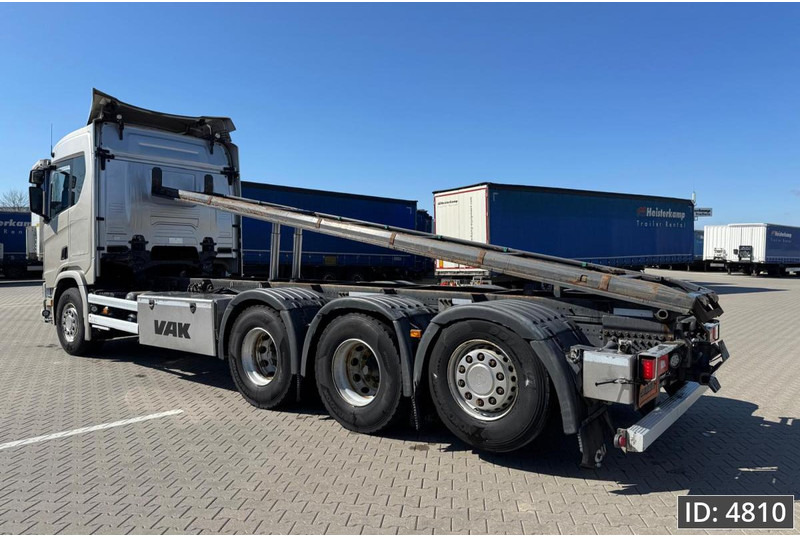 Scania R540 Topline, Euro 6, / 8x4 / BDF / Lift axle / frame 7.4 m - Konteineris-vežimus/ Sukeisti kūną sunkvežimis: foto 2 Scania R540 Topline, Euro 6, / 8x4 / BDF / Lift axle / frame 7.4 m - Konteineris-vežimus/ Sukeisti kūną sunkvežimis: foto 2