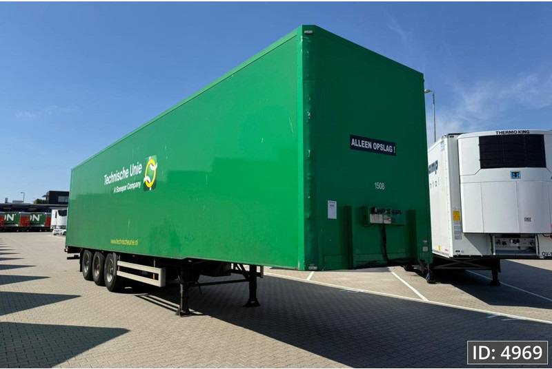 Van Eck PT-3 / BPW Drum / Roll up door - Furgonas puspriekabė: foto 4 Van Eck PT-3 / BPW Drum / Roll up door - Furgonas puspriekabė: foto 4