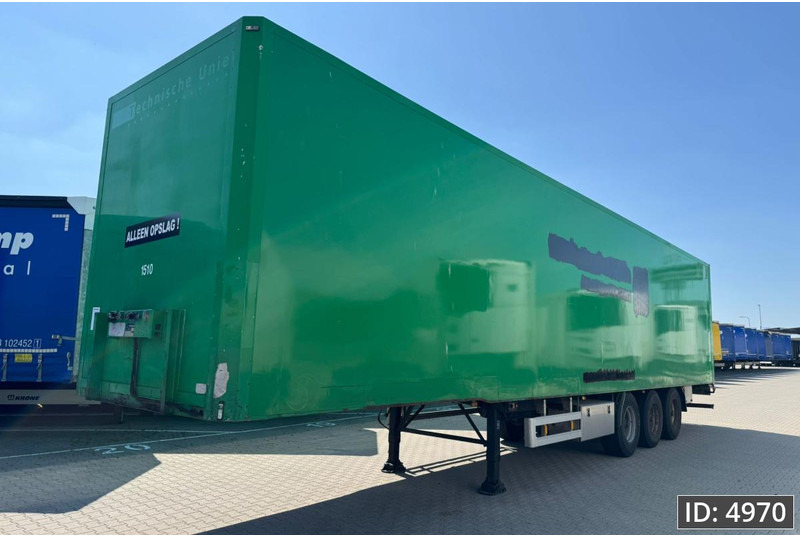 Van Eck PT-3 / BPW Drum / Roll up door - Furgonas puspriekabė: foto 1 Van Eck PT-3 / BPW Drum / Roll up door - Furgonas puspriekabė: foto 1