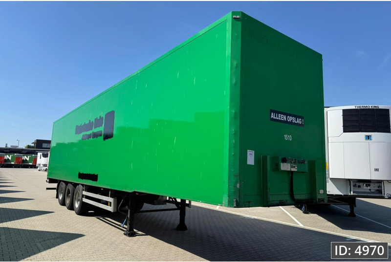 Van Eck PT-3 / BPW Drum / Roll up door - Furgonas puspriekabė: foto 4 Van Eck PT-3 / BPW Drum / Roll up door - Furgonas puspriekabė: foto 4