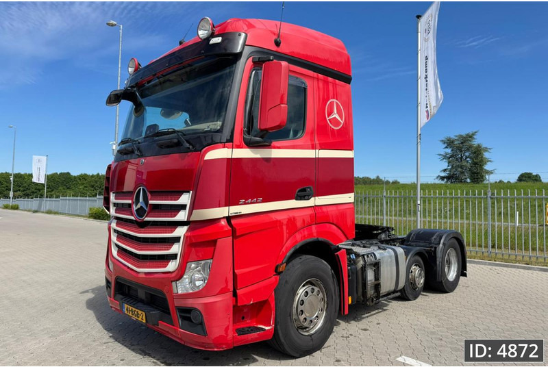 Mercedes-Benz Actros 2442 GigaSpace, Euro 6, / 6x2 / Standklima / TUV 8-6-2026 - Vilkikas: foto 1 Mercedes-Benz Actros 2442 GigaSpace, Euro 6, / 6x2 / Standklima / TUV 8-6-2026 - Vilkikas: foto 1
