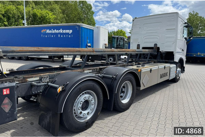 Volvo FH 500 Globetrotter, Euro 6, / 6x2 / Hydraulic body / frame 7.4 m / Tail lift - Konteineris-vežimus/ Sukeisti kūną sunkvežimis: foto 5 Volvo FH 500 Globetrotter, Euro 6, / 6x2 / Hydraulic body / frame 7.4 m / Tail lift - Konteineris-vežimus/ Sukeisti kūną sunkvežimis: foto 5