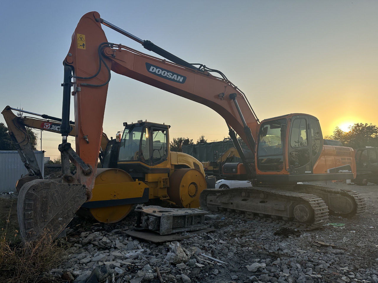 DOOSAN DX220 Crawler Excavator Good Condition - Vikšrinis ekskavatorius: foto 5 DOOSAN DX220 Crawler Excavator Good Condition - Vikšrinis ekskavatorius: foto 5