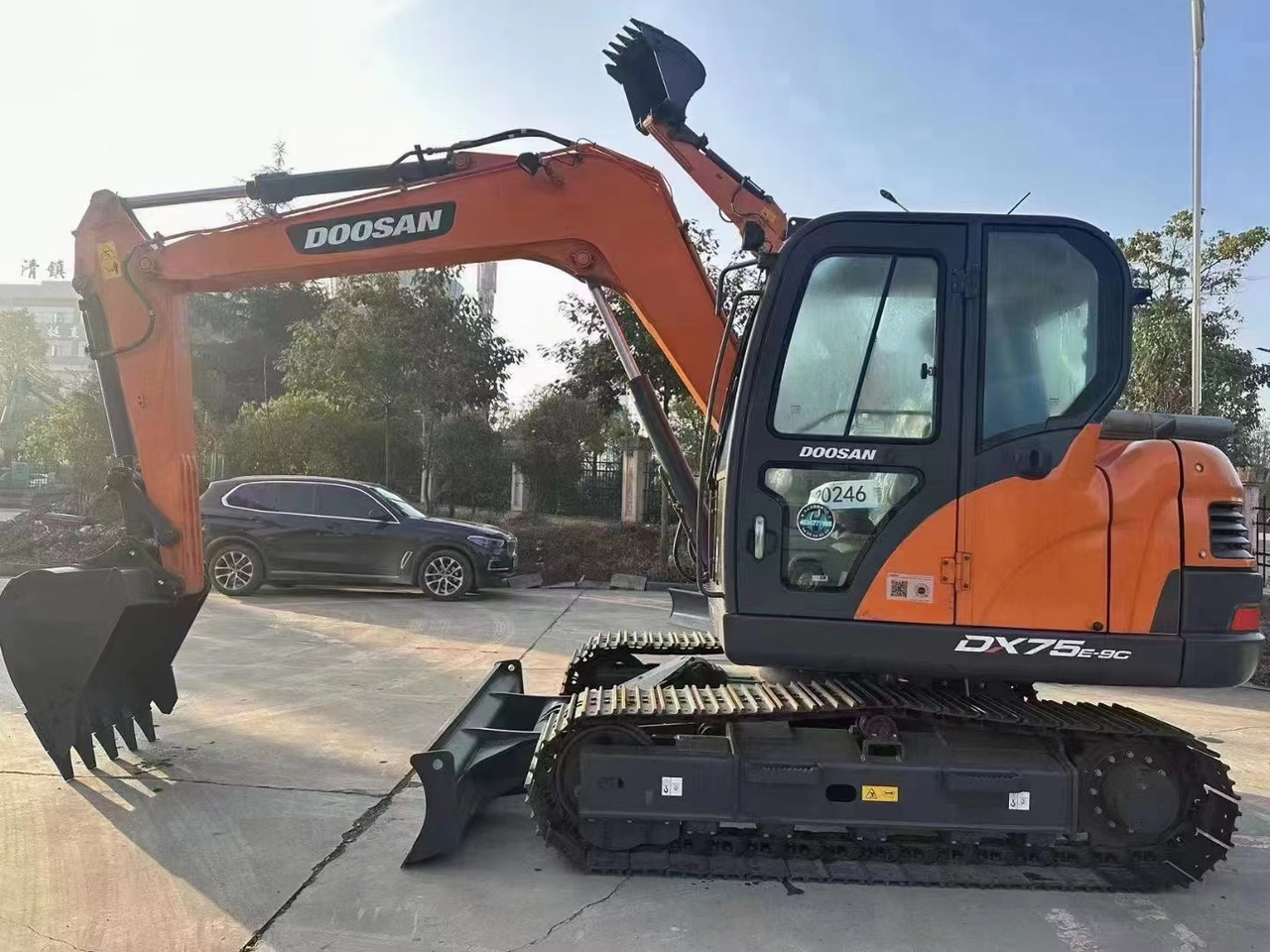 DOOSAN DX75 Mini excavator 7.5 ton - Mini ekskavatorius: foto 1 DOOSAN DX75 Mini excavator 7.5 ton - Mini ekskavatorius: foto 1