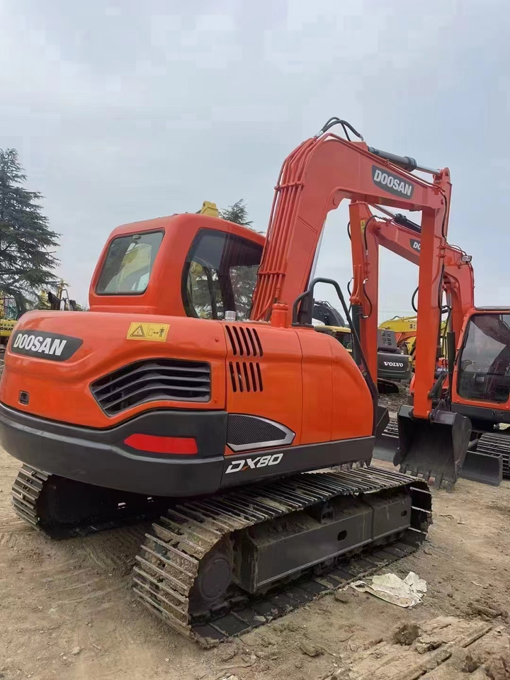 DOOSAN DX80 Mini excavator Excellent condition - Mini ekskavatorius: foto 1 DOOSAN DX80 Mini excavator Excellent condition - Mini ekskavatorius: foto 1
