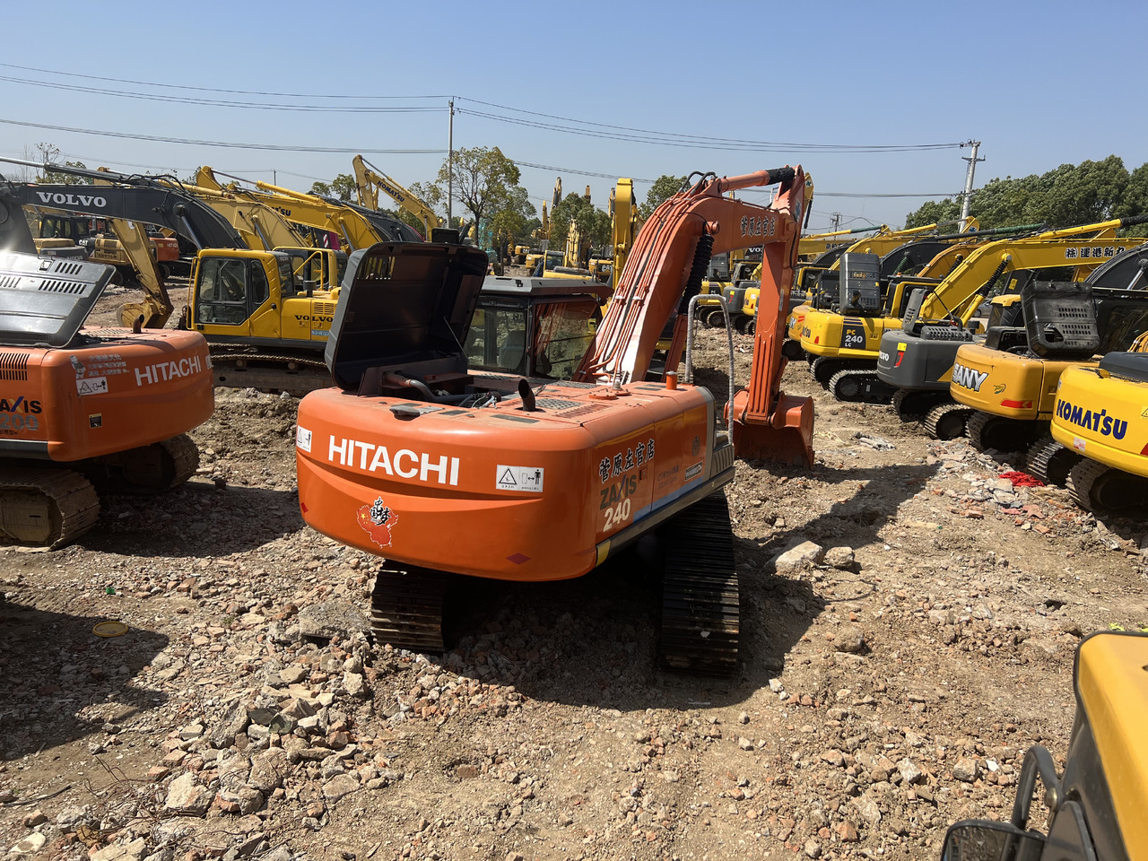 HITACHI ZX240 - Vikšrinis ekskavatorius: foto 2 HITACHI ZX240 - Vikšrinis ekskavatorius: foto 2
