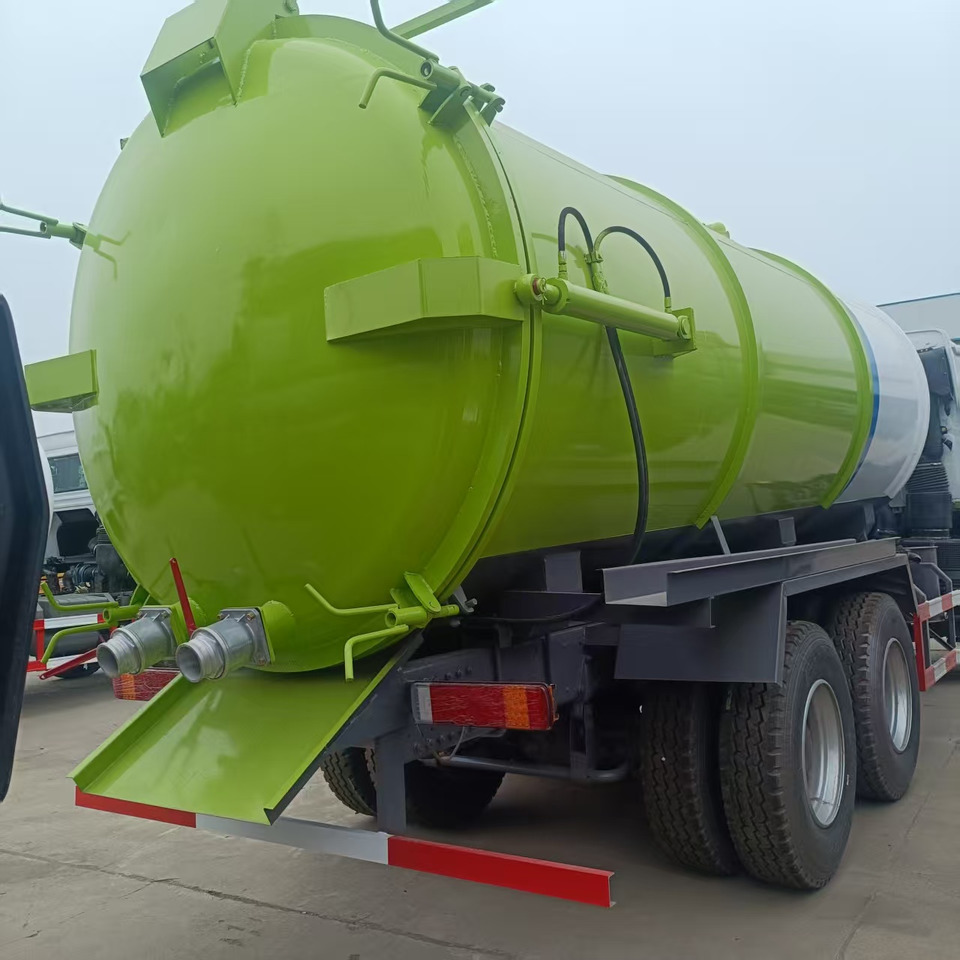 Sinotruk Howo Howo 6x4 Large Vacuum Suction Truck - Asenizatorius: foto 4 Sinotruk Howo Howo 6x4 Large Vacuum Suction Truck - Asenizatorius: foto 4