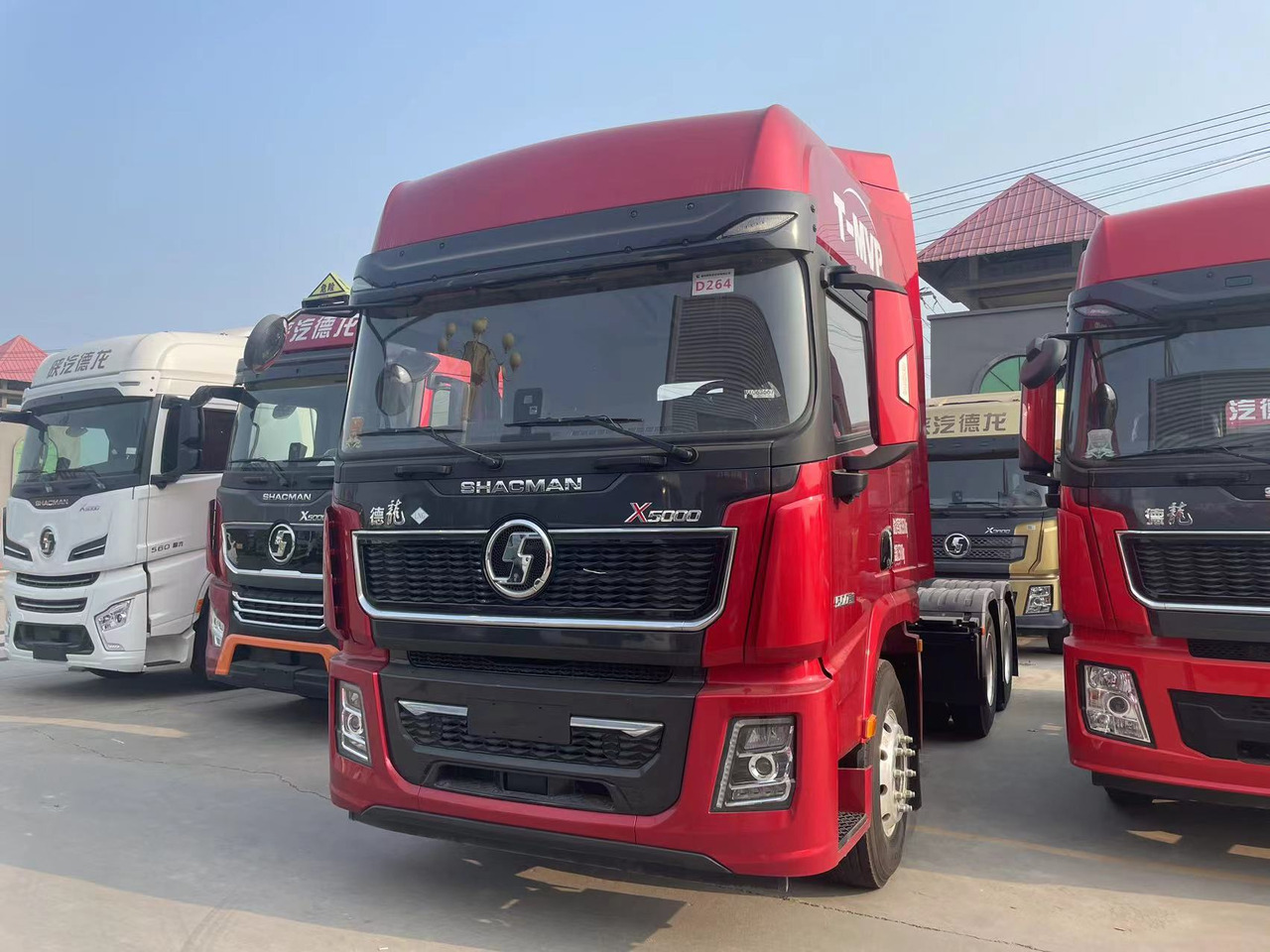 SINOTRUK X5000 6X4 Tractor Unit with Automatic Transmission - Vilkikas: foto 1 SINOTRUK X5000 6X4 Tractor Unit with Automatic Transmission - Vilkikas: foto 1