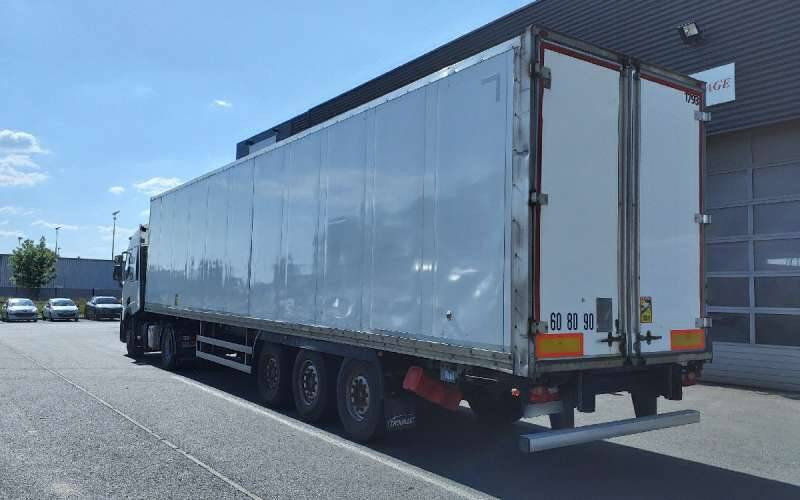 Semi-remorque 3 Essieux 38 TONNES 2 PORTES AR DOUBLE PLANCHER STEELBOX - Furgonas puspriekabė: foto 1 Semi-remorque 3 Essieux 38 TONNES 2 PORTES AR DOUBLE PLANCHER STEELBOX - Furgonas puspriekabė: foto 1