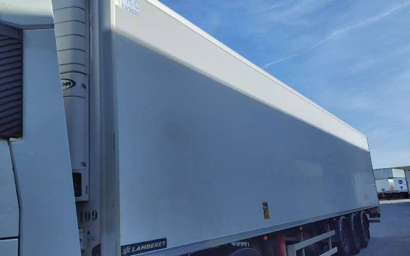 Semi-remorque 3 Essieux FRIGO 38 TONNES CAISSE LAMBERET GROUPE CARRIER VECTOR 1550 - Refrižeratorius puspriekabė: foto 3 Semi-remorque 3 Essieux FRIGO 38 TONNES CAISSE LAMBERET GROUPE CARRIER VECTOR 1550 - Refrižeratorius puspriekabė: foto 3