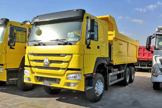 SINOTRUK Howo 400 10 Wheeler Dump Truck for Sale Price in Sierra Leone - Savivartis sunkvežimis: foto 2 SINOTRUK Howo 400 10 Wheeler Dump Truck for Sale Price in Sierra Leone - Savivartis sunkvežimis: foto 2
