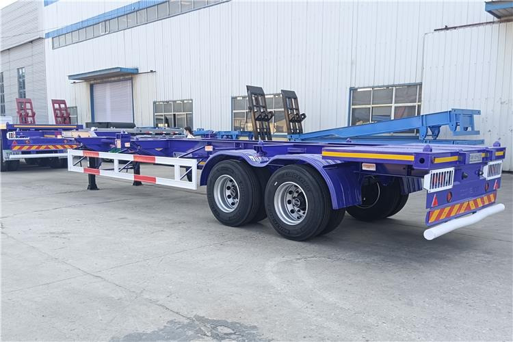 TITABN 2 Axle Gooseneck Container Trailer for Sale In Kenya - Važiuoklės puspriekabė: foto 1 TITABN 2 Axle Gooseneck Container Trailer for Sale In Kenya - Važiuoklės puspriekabė: foto 1