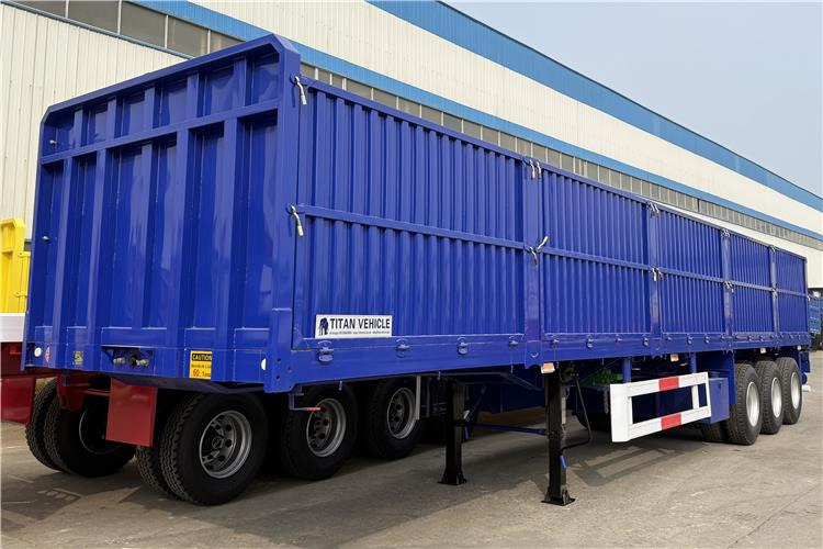 TITAN 1800mm High Side Wall Trailer with 80 Ton Capacity In Congo - Platforminė/ Bortinė puspriekabė: foto 3 TITAN 1800mm High Side Wall Trailer with 80 Ton Capacity In Congo - Platforminė/ Bortinė puspriekabė: foto 3