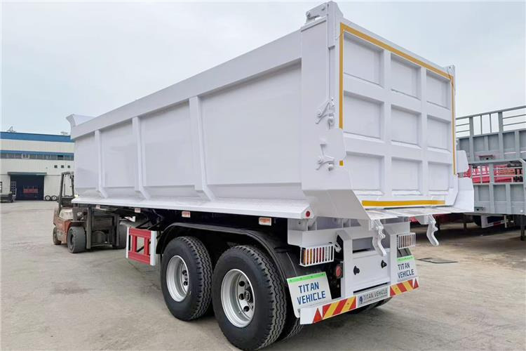 TITAN 2 Axle Dump Semi Trailer for Sale In Tanzania - Savivartis puspriekabė: foto 2 TITAN 2 Axle Dump Semi Trailer for Sale In Tanzania - Savivartis puspriekabė: foto 2