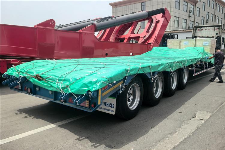 TITAN 4 Axle Extendable Low Bed Trailer for Sale In Nigeria - Žemo profilio platforma puspriekabė: foto 4 TITAN 4 Axle Extendable Low Bed Trailer for Sale In Nigeria - Žemo profilio platforma puspriekabė: foto 4
