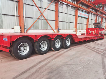 TITAN 4 Axle Heavy Duty Lowboy Trailer for Sale in Tanzania - Žemo profilio platforma puspriekabė: foto 3 TITAN 4 Axle Heavy Duty Lowboy Trailer for Sale in Tanzania - Žemo profilio platforma puspriekabė: foto 3