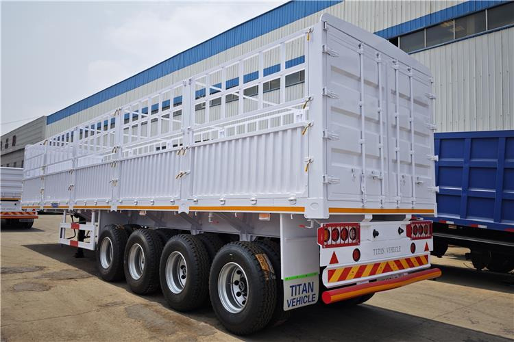 TITAN 4 Axle Livestock Truck Trailer for Sale In Guam - Gyvulių pervežimo puspriekabė: foto 2 TITAN 4 Axle Livestock Truck Trailer for Sale In Guam - Gyvulių pervežimo puspriekabė: foto 2