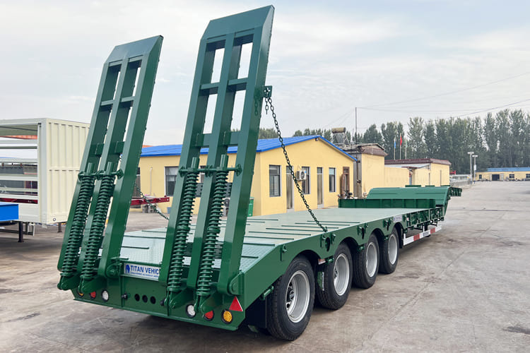 TITAN 4 Axle Low Loader Trailer for Sale in Jamaica - Žemo profilio platforma puspriekabė: foto 3 TITAN 4 Axle Low Loader Trailer for Sale in Jamaica - Žemo profilio platforma puspriekabė: foto 3