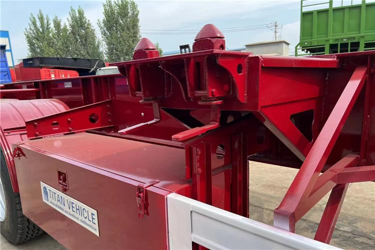 TITAN 40ft Skeleton Trailer Price for Sale In Guyana - Važiuoklės puspriekabė: foto 3 TITAN 40ft Skeleton Trailer Price for Sale In Guyana - Važiuoklės puspriekabė: foto 3