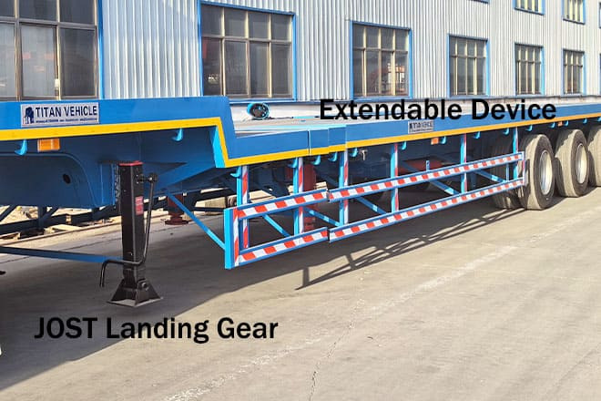 TITAN 6 Axle Extendable Trailer for Sale in Chile - Žemo profilio platforma puspriekabė: foto 3 TITAN 6 Axle Extendable Trailer for Sale in Chile - Žemo profilio platforma puspriekabė: foto 3